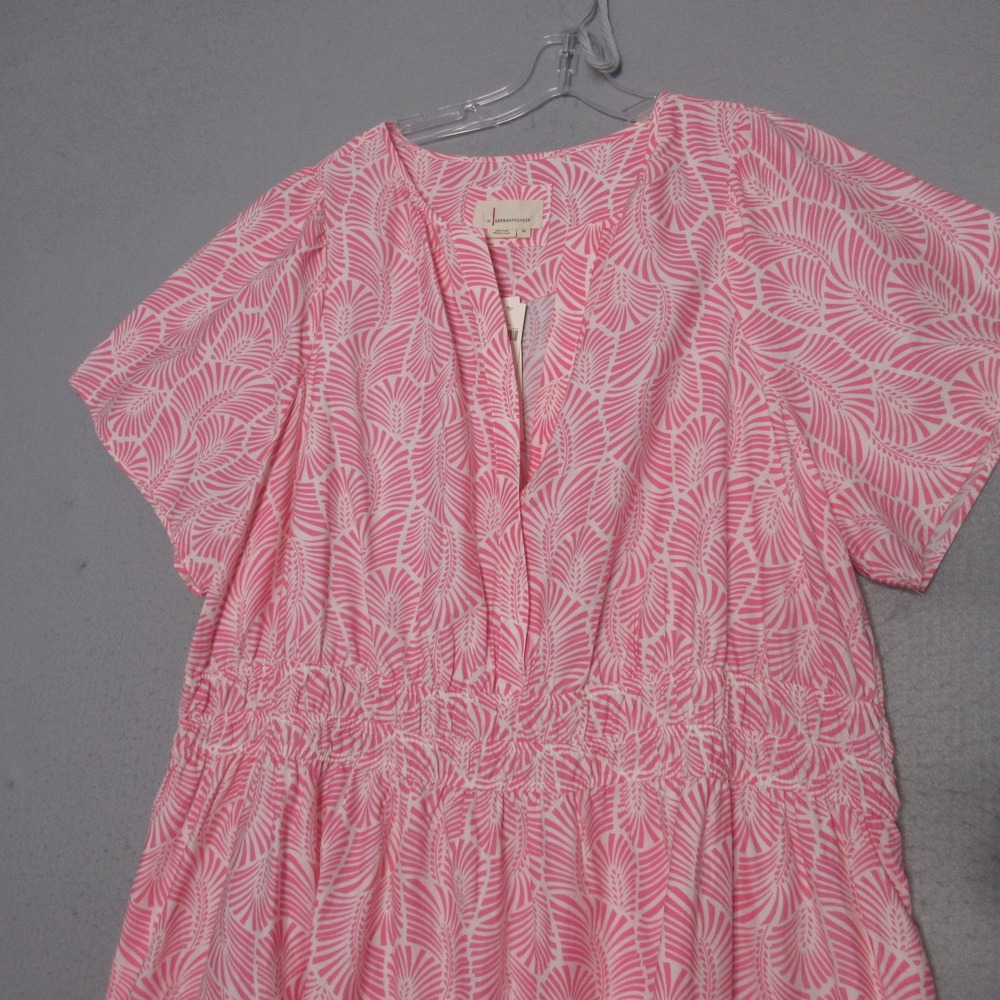 Anthropologie Somerset Dress 3X Raspberry Pink Tiered Boho Cottage Core NWT - Picture 5 of 11